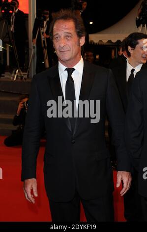 Vincent Lindon bei der Ankunft in La Grande Bellezza und Les Salauds Vorführung im Palais des Festivals im Rahmen des 66. Cannes Filmfestivals in Cannes, Frankreich am 21. Mai 2013. Foto von Aurore Marechal/ABACAPRESS.COM Stockfoto