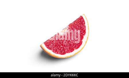 Grapefruit auf weißem Hintergrund. Hochwertige Fotos Stockfoto