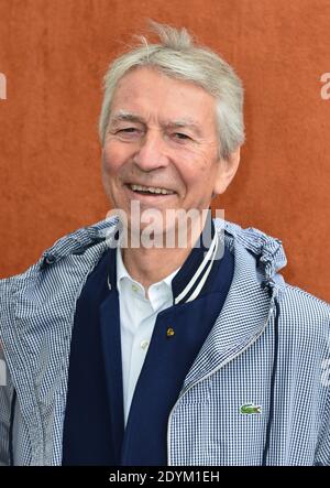 Jean-Claude Narcy Halt im Dorf, dem VIP-Viertel der French Tennis Open 2013 in der Roland Garros Arena in Paris, Frankreich am 31. Mai 2013. Foto von Jeremy Charriau/ABACAPRESS.COM Stockfoto