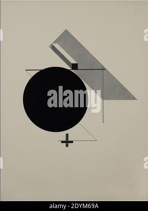 Lazar El Lissitzky - Kestnermappe Proun, Rob. Levnis und Chapman GmbH Hannover -5 Stockfoto