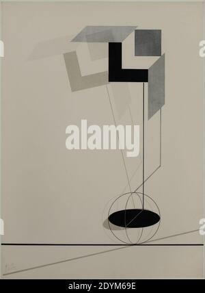 Lazar El Lissitzky - Kestnermappe Proun, Rob. Levnis und Chapman GmbH Hannover -2 Stockfoto