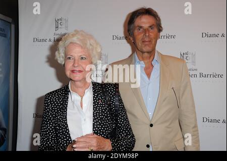 Anne d'Ornano, Dominique Desseigne bei der Premiere des Films 'Les Petits Princes' im Drugstore Publicis in Paris, Frankreich am 5. Juni 2013. Foto von Alban Wyters/ABACAPRESS.COM Stockfoto