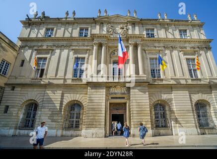 Rathaus von Arles am Place de la République, Arles, Departement Bouches-du-Rhône, Südfrankreich Stockfoto