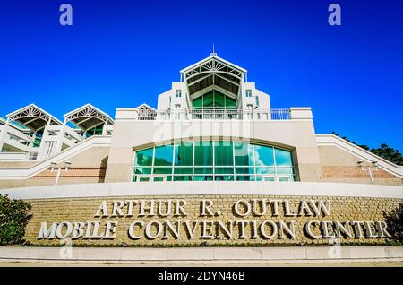 Das Arthur R. Outlaw Mobile Convention Center ist im Bild, 27. November 2015, in Mobile, Alabama. Stockfoto