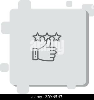 Überprüfen Vektor-Symbol Moderne einfache Vektor-Illustration Stock Vektor