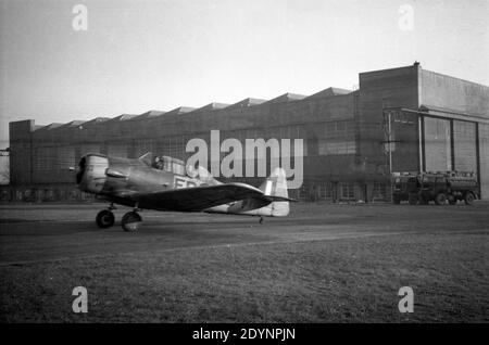 ROYAL AIR FORCE North American Harvard IIB Stockfoto