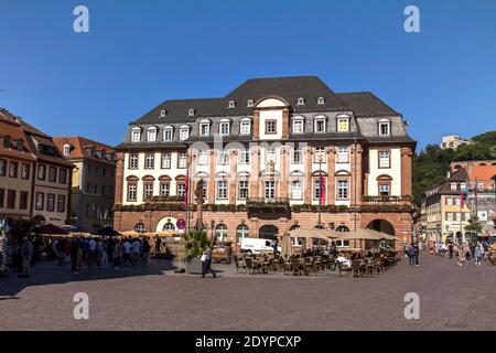Heidelberg, Deutschland - 4. Juli 2019: Rathaus von Heidelberg, Deutschland Stockfoto