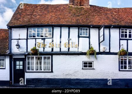 The Six Bells Pub, St. Michael's, St. Albans Hertfordshire, Großbritannien Stockfoto