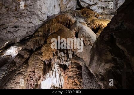 Demanovska Freiheitshöhle mit ihrem längsten Höhlensystem, Slowakei Stockfoto