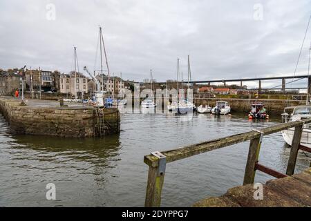 South Queensferry Harbour, Edinburgh Stockfoto