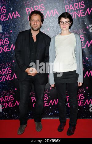 Jonathan Zaccai und Pauline Etienne bei der Premiere von "Eleve Libre" im Mk2 Bibliotheque Cinema im Rahmen des Pariser Filmfestivals am 04. Juli 2013 in Paris, Frankreich. Foto von Aurore Marechal/ABACAPRESS.COM Stockfoto