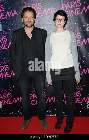 Jonathan Zaccai und Pauline Etienne bei der Premiere von "Eleve Libre" im Mk2 Bibliotheque Cinema im Rahmen des Pariser Filmfestivals am 04. Juli 2013 in Paris, Frankreich. Foto von Aurore Marechal/ABACAPRESS.COM Stockfoto