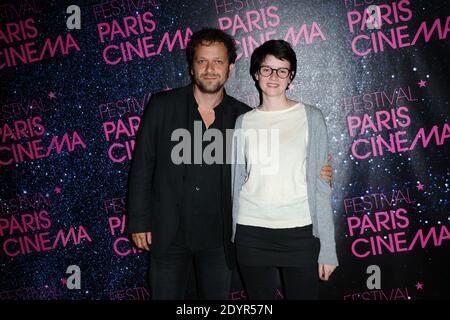 Jonathan Zaccai und Pauline Etienne bei der Premiere von "Eleve Libre" im Mk2 Bibliotheque Cinema im Rahmen des Pariser Filmfestivals am 04. Juli 2013 in Paris, Frankreich. Foto von Aurore Marechal/ABACAPRESS.COM Stockfoto