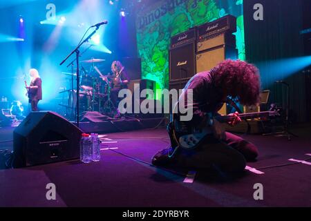 Dinosaur JR tritt am 05. Juli 2013 beim Montreux Jazz Festival in der Schweiz auf. Foto von Loona/ABACAPRESS.COM Stockfoto