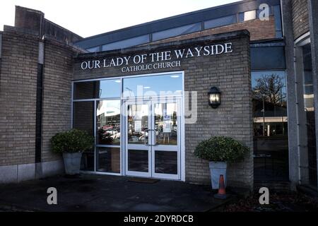 Our Lady of the Wayside Catholic Church, Shirley, West Midlands, England, Großbritannien Stockfoto