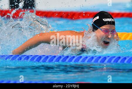 Während der 15. FINA-Schwimmweltmeisterschaften am Montjuic Municipal Pool in Barcelona, Spanien am 2013. Juli. Foto von Christian Liewig/ABACAPRESS.COM Stockfoto