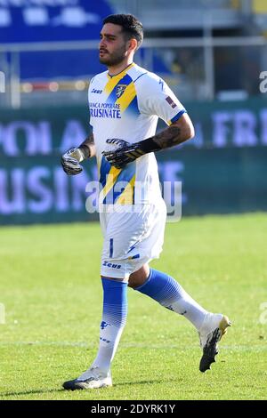 Frosinone, Ita. Dezember 2020. Alessandro Iacobucci von Frosinone, Frosinone V Pordenone, Serie B, Fußball, Rom, Italien - 27-12-2020 Credit: Independent Photo Agency/Alamy Live News Stockfoto