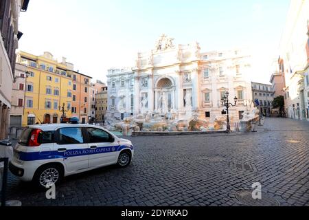 Roma, 27 dicembre 2020, ultimo giorno di zona rossa Stockfoto