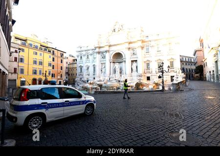 Roma, 27 dicembre 2020, ultimo giorno di zona rossa Stockfoto