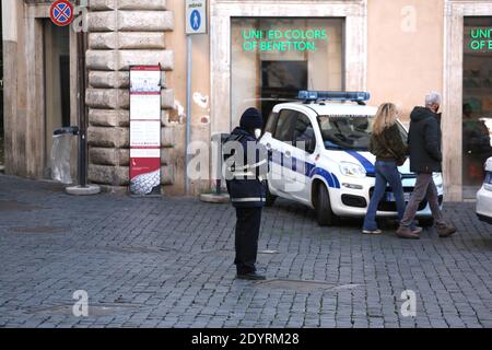 Roma, 27 dicembre 2020, ultimo giorno di zona rossa Stockfoto