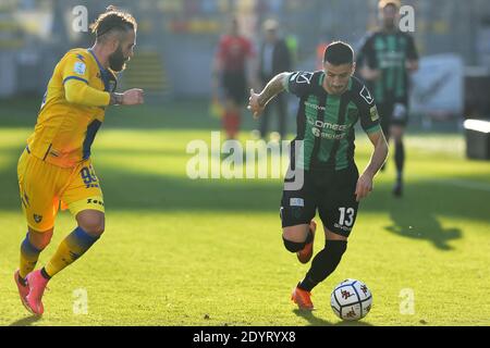 Frosinone, Ita. Dezember 2020. Patrick Ciurria of Pordenone, Frosinone V Pordenone, Serie B, Fußball, Rom, Italien - 27-12-2020 Kredit: Unabhängige Fotoagentur/Alamy Live Nachrichten Stockfoto