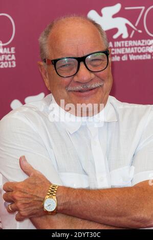 Regisseur Paul Schrader bei der Fotoschau "The Canyons" während des 70. Internationalen Filmfestivals von Venedig Mostra, am 30. August 2013 im Palazzo del Casino in Venedig, Italien. Foto von Nicolas Genin/ABACAPRESS.COM Stockfoto