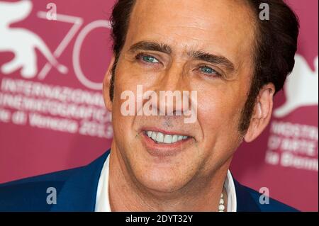 Nicolas Cage bei 'Joe' Photocall während des 70. Internationalen Filmfestivals von Venedig Mostra im Palazzo del Casino in Venedig, Italien am 30. August 2013. Foto von Nicolas Genin/ABACAPRESS.COM Stockfoto