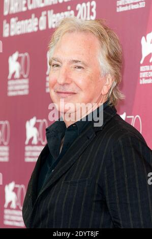 Alan Rickman beim 'Une Promesse' Photocall während des 70. Internationalen Filmfestivals von Venedig am 4. September 2013 im Palazzo del Casino in Venedig, Italien. Foto von Nicolas Genin/ABACAPRESS.COM Stockfoto