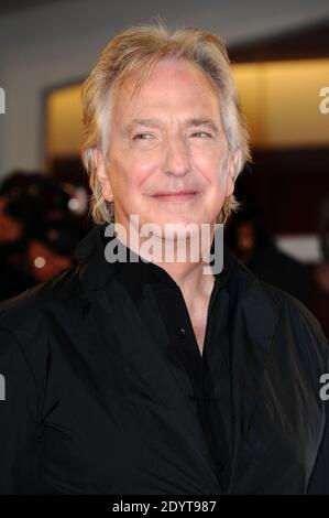 Alan Rickman bei der Premiere der "Une Promesse" während des 70. Internationalen Filmfestivals von Venedig (Mostra), auf der Insel Lido in Venedig, Italien, am 04. September 2013. Foto von Aurore Marechal/ABACAPRESS.COM Stockfoto