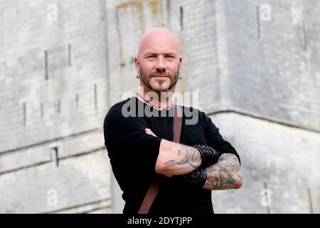 Luc Arbogast, The Voice, am 12. September 2013 beim 15. Festival der Fernsehliteratur in La Rochelle, Westfrankreich. Foto von Patrick Bernard/ABACAPRESS.COM Stockfoto