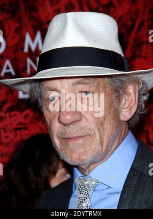 Ian McKellen posiert bei der Broadway-Eröffnung von Romeo und Julia am 19. September 2013 im Richard Rodgers Theater in New York City, NYC, USA. Foto von Donna ward/ABACAPRESS.COM Stockfoto