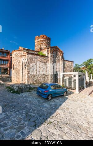 Kirche des Heiligen Johannes des Täufers, alte Stadt Nessebar, Nessebar, Nessebar, Burgas Provinz, Bulgarien, Südosteuropa, Europa Stockfoto