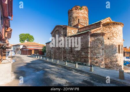 Kirche des Heiligen Johannes des Täufers, alte Stadt Nessebar, Nessebar, Nessebar, Burgas Provinz, Bulgarien, Südosteuropa, Europa Stockfoto