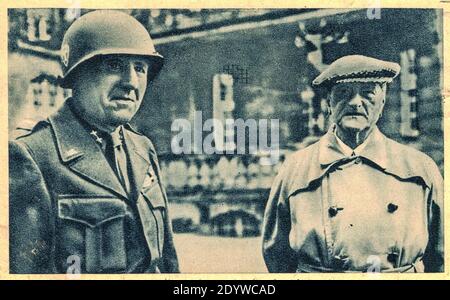 DEUTSCHLAND - 1945: Miklós Horthy de Nagybánya - Nicholas Horthy. Im Oktober 1944 kündigte Horthy an, dass Ungarn einen Waffenstillstand mit den Alliierten ausgerufen habe Stockfoto