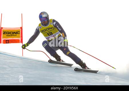 PARIS Dominik (ITA) 6. KLASSIFIZIERT während der FIS Ski World Cup 2020 - Training Men &#39;s Abfahrt, alpines Skirennen, Bormio, Ita - Foto .LM/Sergio Bisi Stockfoto