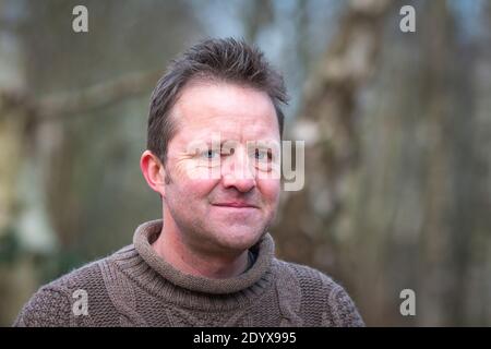 Fergus Collins Herausgeber des BBC Countryfile Magazine. Stockfoto