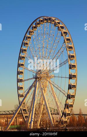 Kanada, Quebec, Montreal, Riesenrad, Alter Hafen, Stockfoto