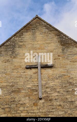 Diese Bilder wurden in den Cotswolds aufgenommen und konzentrieren sich auf die alte Architektur und die historischen Gebäude rund um Kultstätten und Gedenkstätten. Stockfoto