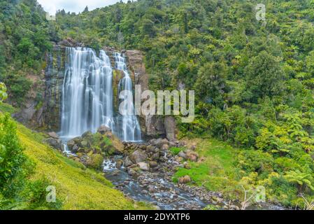 Marokopa Falls in Neuseeland Stockfoto