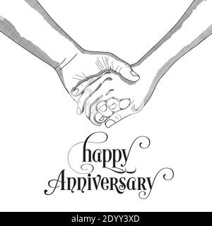 Illustration von Happy Anniversary Celebration Vektor. Stock Vektor