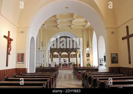 St. Jakobus AP. kirchenraum, Opatija, Kroatien, Europa Stockfoto