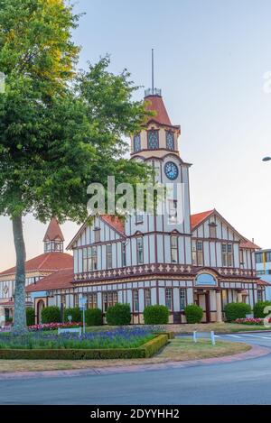 Rotorua Besucherzentrum in Neuseeland Stockfoto