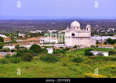 kirche Madonna della grata ostuni Apulien Italien Stockfoto