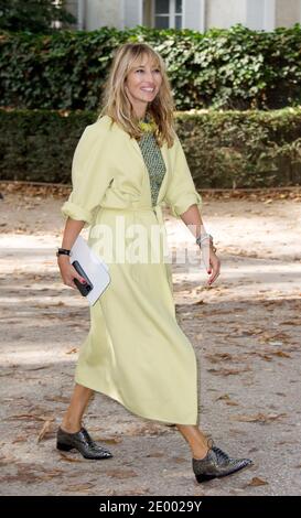 Alexandra Golovanoff bei der Hermes Frühjahr-Sommer 2014 Ready-to-Wear Kollektion Show am 2. Oktober 2013 im Musée de l'Orangerie in Paris, Frankreich. Foto von Laurent Zabulon/ABACAPRESS.COM Stockfoto