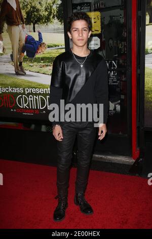 Aramis Knight bei der Premiere von 'Jackass Presents: Bad Grandpa' in Hollywood, Los Angeles, CA, USA am 23. Oktober 2013. Foto von Krista Kennel/ABACAPRESS.COM Stockfoto