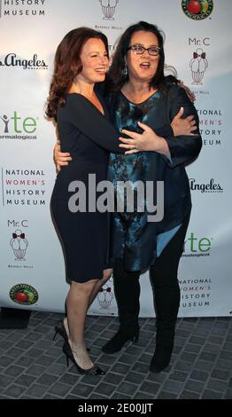 Fran Drescher, Rosie O'Donnell, das National Women's History Museum ehrt am 24. Oktober 2013 im Mr. C Hotel, Los Angeles, CA, USA. (Bild: Fran Drescher, Rosie O'Donnell) Foto von Baxter/ABACAPRESS.COM Stockfoto