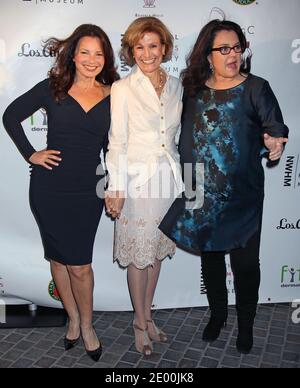 Fran Drescher, Rosie O'Donnell, das National Women's History Museum ehrt am 24. Oktober 2013 im Mr. C Hotel, Los Angeles, CA, USA. (Bild: Fran Drescher, Rosie O'Donnell) Foto von Baxter/ABACAPRESS.COM Stockfoto