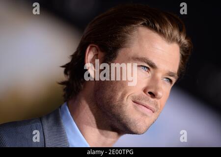 Chris Hemsworth kommt zur Premiere von Marvels 'Thor: The Dark World' am 4. November 2013 im El Capitan Theatre in Los Angeles, CA, USA. Foto von Lionel Hahn/ABACAPRESS.COM Stockfoto