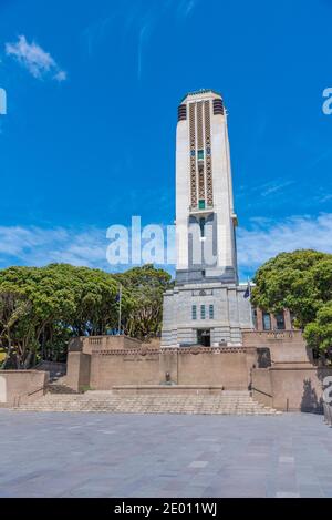 National war Memorial of New Zealand in Wellington Stockfoto