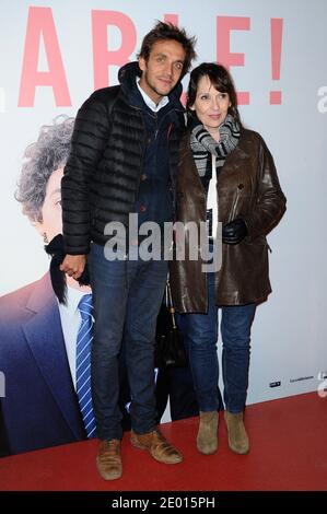 Ruben Alves und Chantal Lauby bei der Premiere von 'Les Garcons et Guillaume, A Table!' Am 18. November 2013 im Gaumont Opera Theater in Paris, Frankreich. Foto von Aurore Marechal/ABACAPRESS.COM Stockfoto